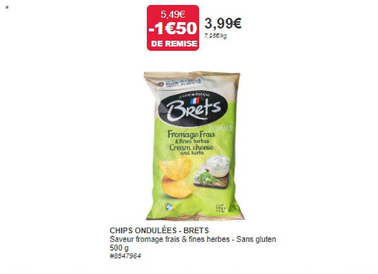 Chips Ondulées - Brets