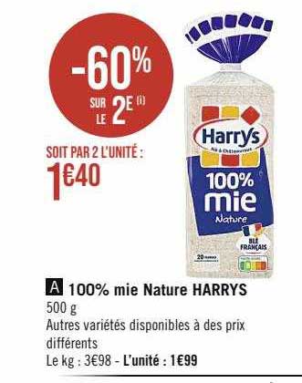 100% Mie Nature Harry's