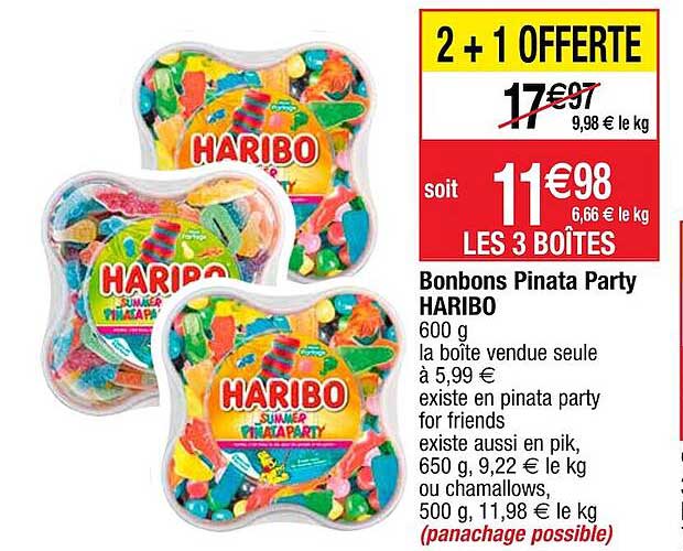 Bonbons Pinata Party Haribo