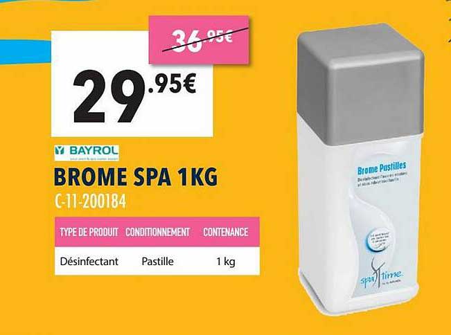 brome spa 1 kg bayrol