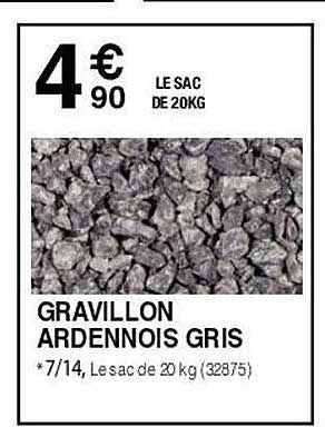 Gravillon Ardennois Gris