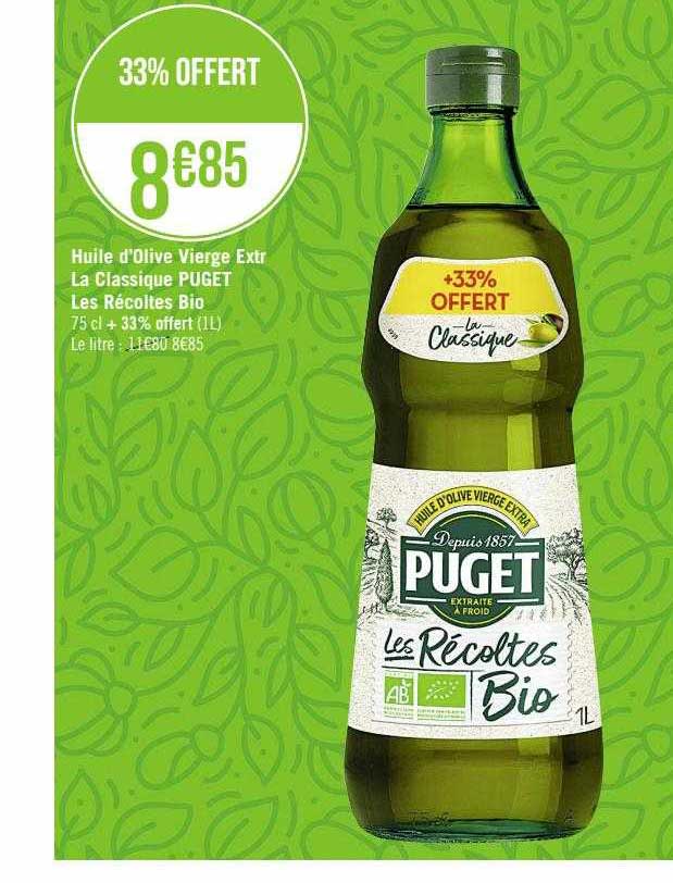 Huile D'olive Vierge Extra La Récoltes Bio