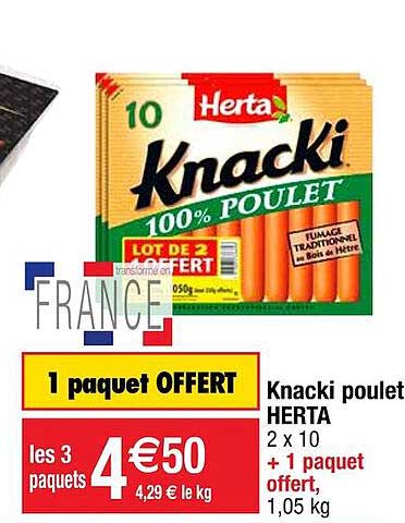 Knacki Poulet Herta