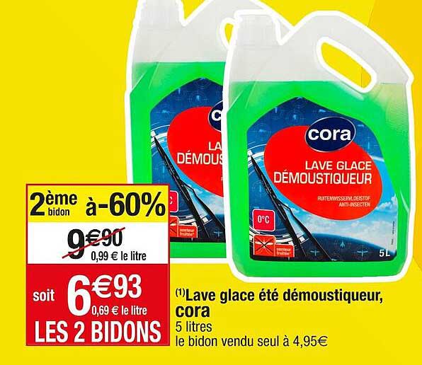 lave glace été démoustiqueur, cora