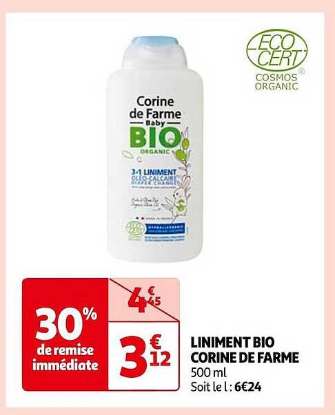 liniment bio corine de farme