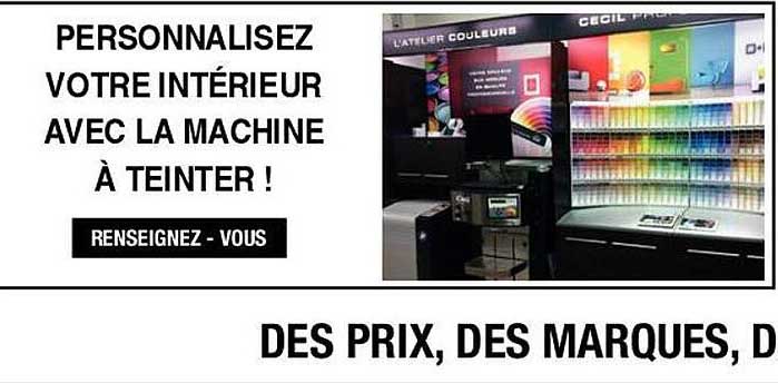 machine à teinter