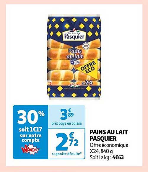 Pains Au Lait Pasquier