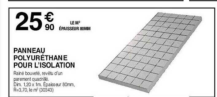 Panneau Polyuréthane Pour L'isolation