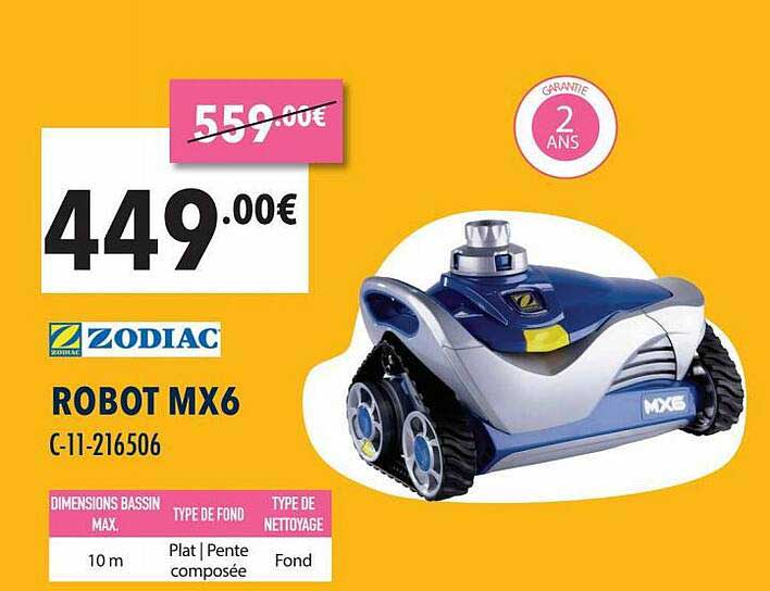 robot mx6 zodiac