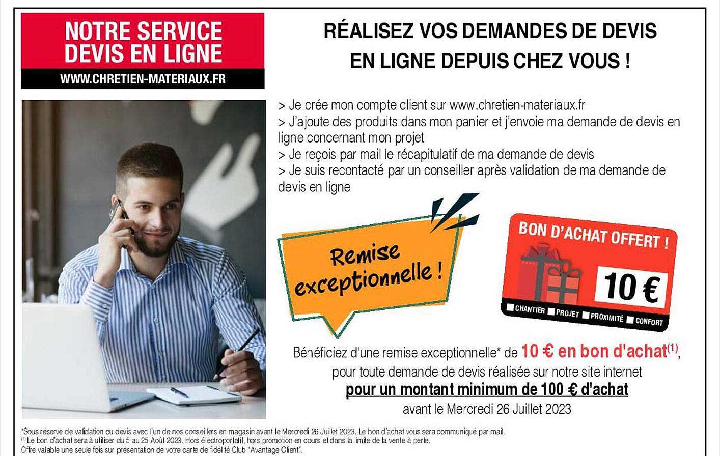 service devis en ligne