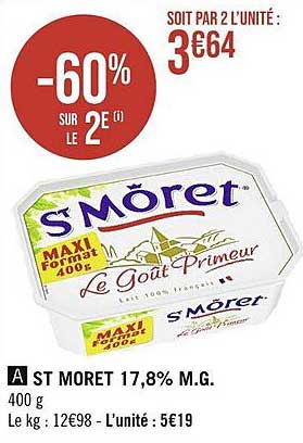 st moret 17.8% m.g