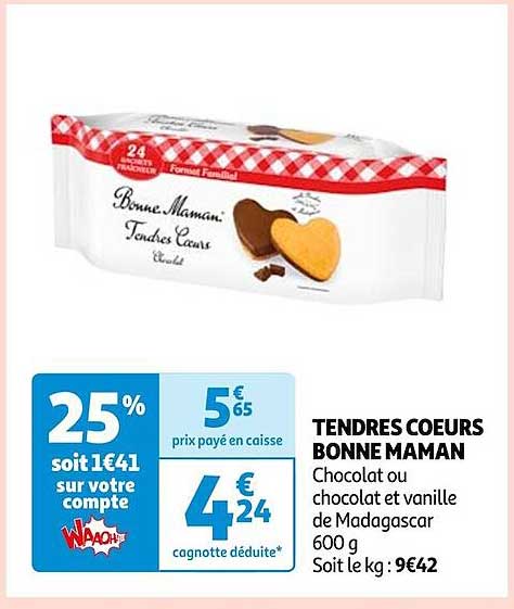 tendres cœurs bonne maman