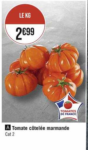 Tomate Côtelée Marmande