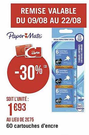 60 cartouches d'encre