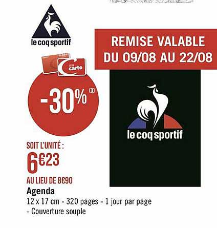 agenda le coq sportif