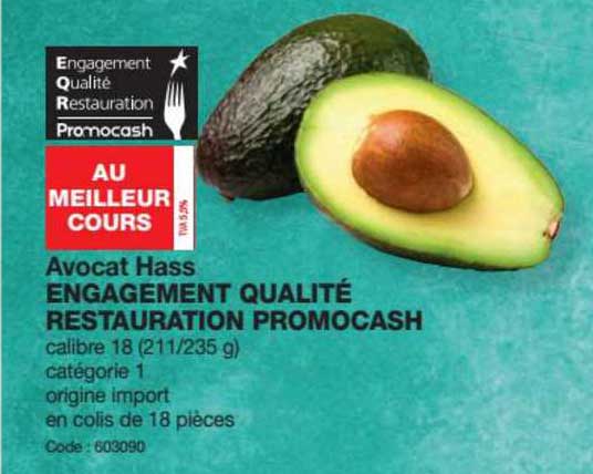 Avocat Hass Engagement Qualité Restauration Promocash