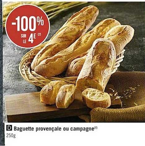 Baguette Provençale Ou Campagne