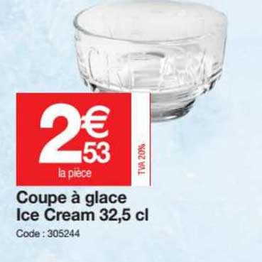 coupe à glace ice cream 32,5 cl