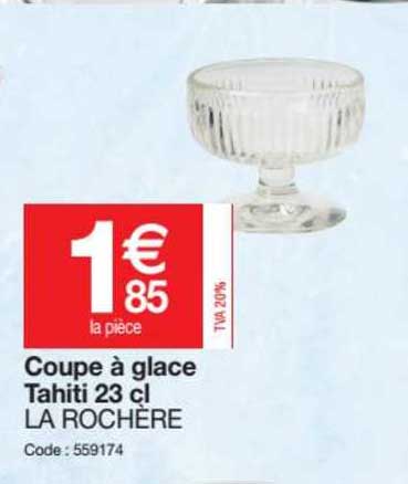 coupe à glace tahiti 23 cl la rochère
