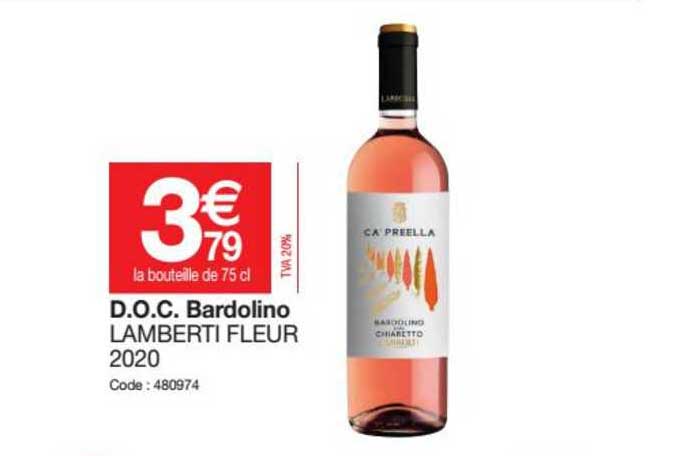 d.o.c. bardolino lamberti fleur 2020