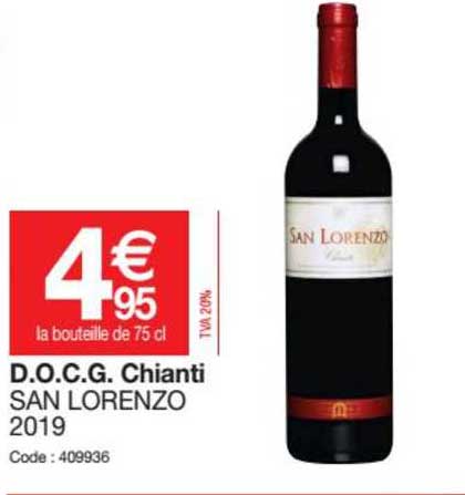 d.o.c.g. chianti san lorenzo 2019