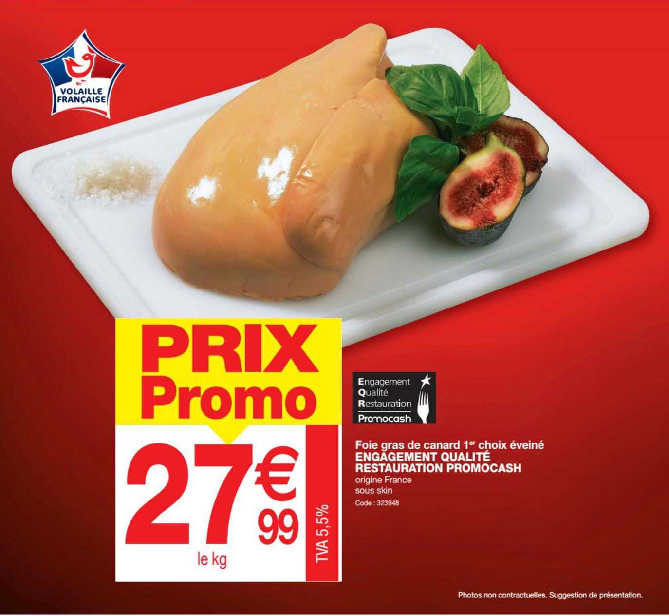 foie gras de canard 1er choix éveiné engagement qualité restauration promocash