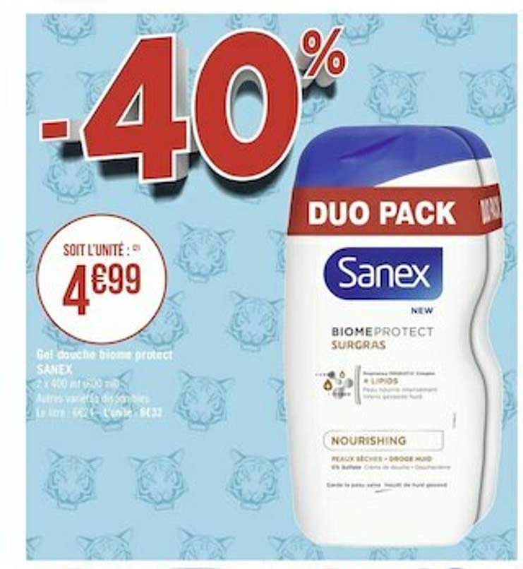 Gel Douche Biome Protect Sanex