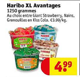 haribo xl avantages