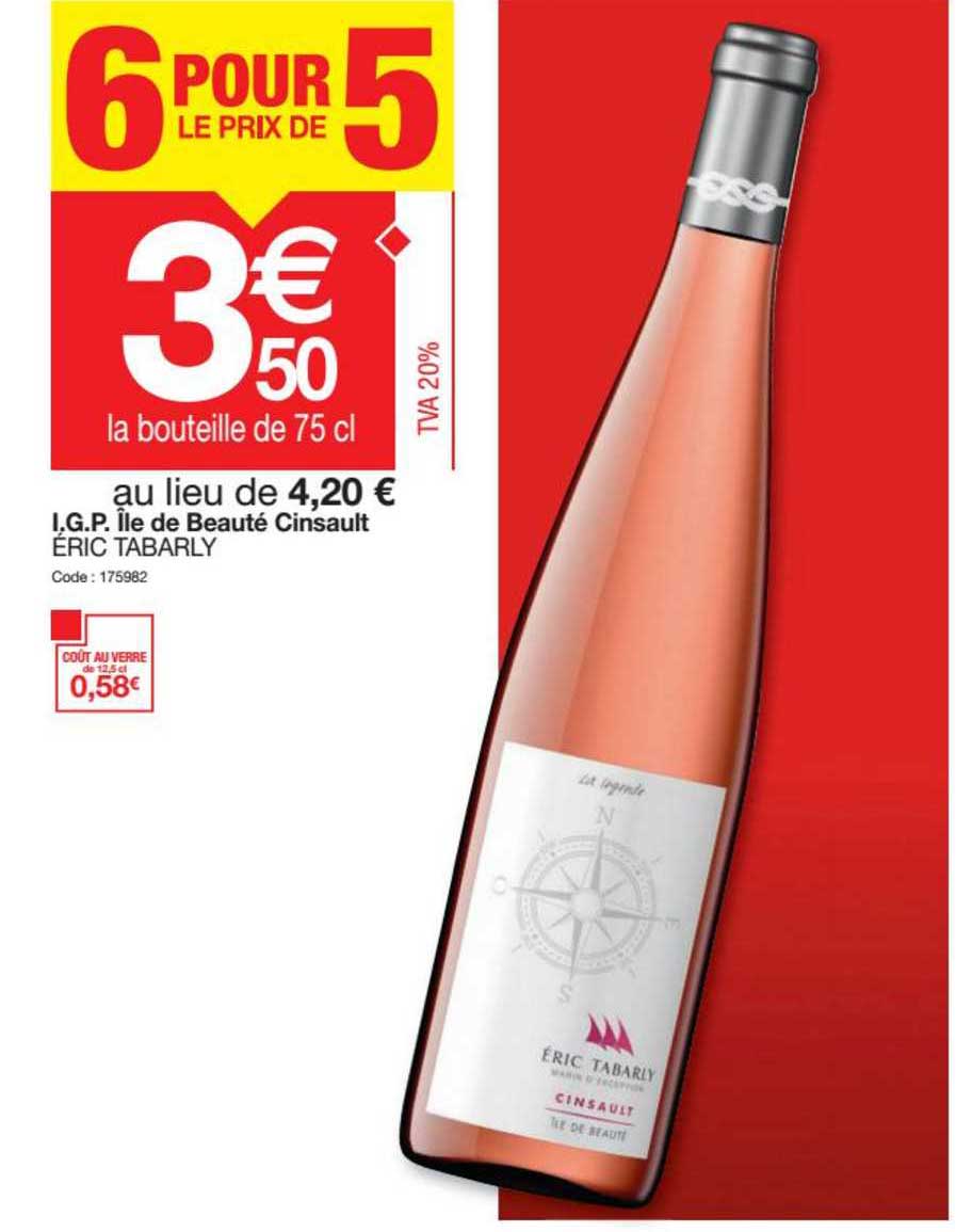 i.g.p. île de beauté cinsault éric tabarly