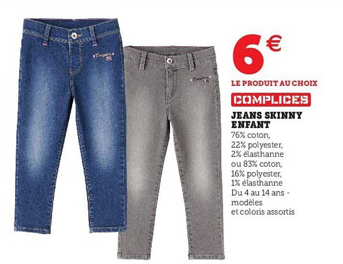 Jeans Skinny Enfant Complices