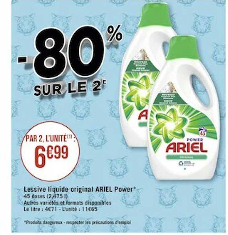 Lessive Liquide Original Ariel Power