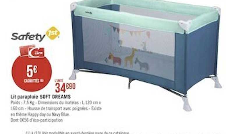 lit parapluie soft dreams