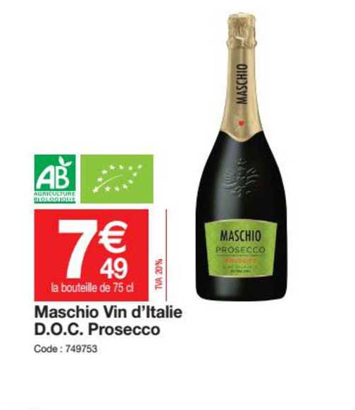 maschio vin d'italie d.o.c. prosecco