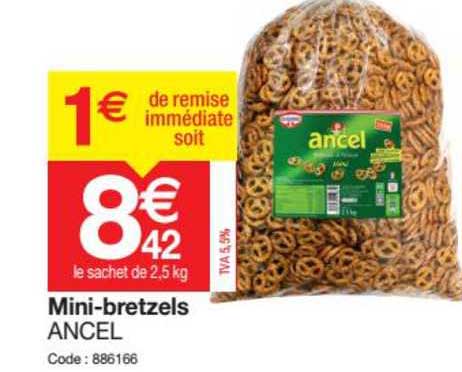 Mini-bretzels Ancel