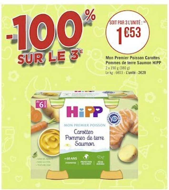 Mon Premier Poisson Carottes Pommes De Terre Saumon Hipp