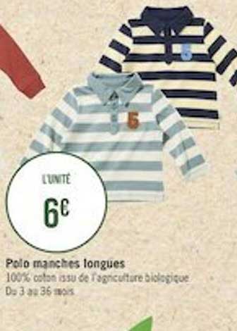 polo manches longues