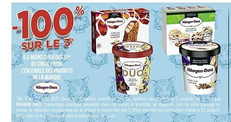 produits de la marque häagen-dazs