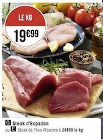 steak d'espadon