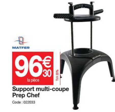 support multi-coupe prep chef