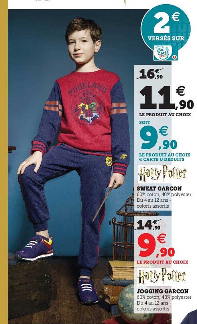 sweat garçon harry potter