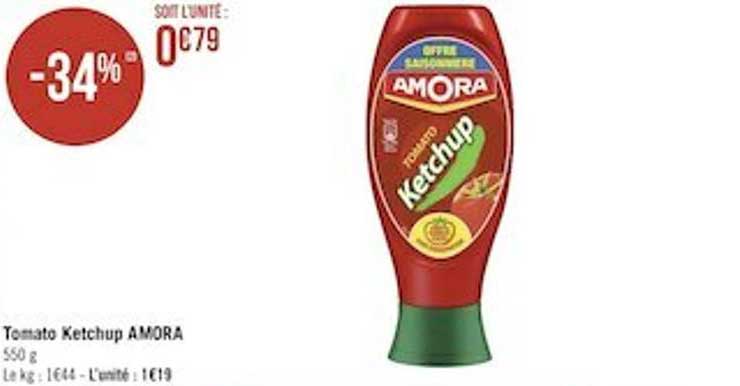tomato ketchup amora