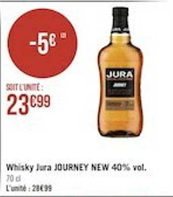 whisky jura journey new 40% vol.