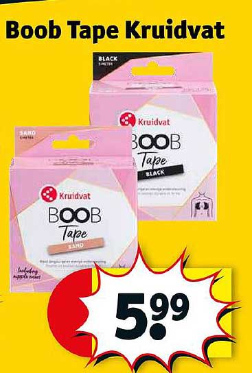 boob tape kruidvat