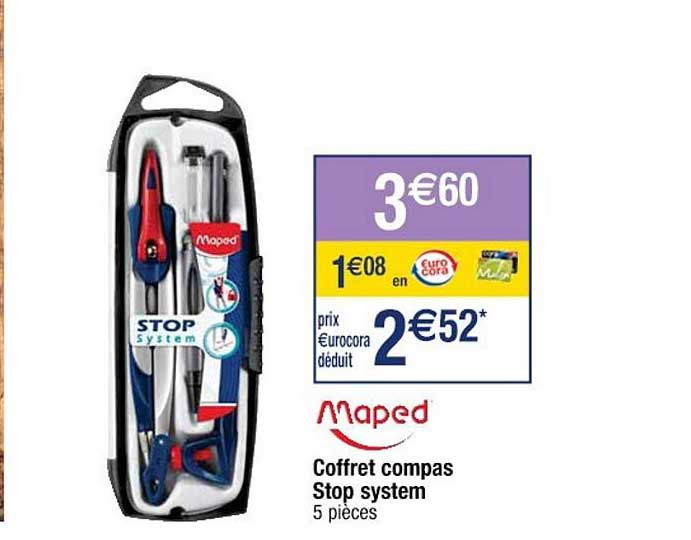 Coffret Compas Stop System Maped