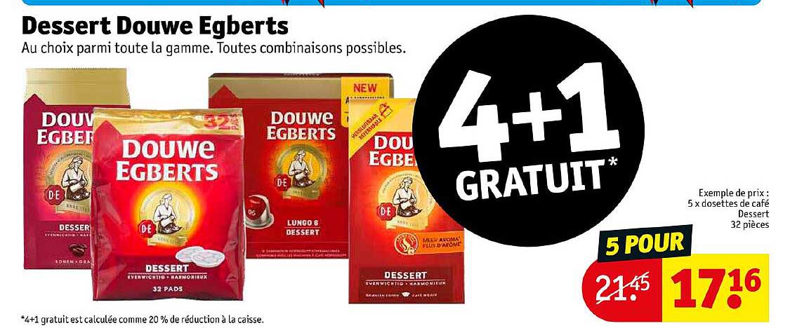 Dessert Douwe Egberts