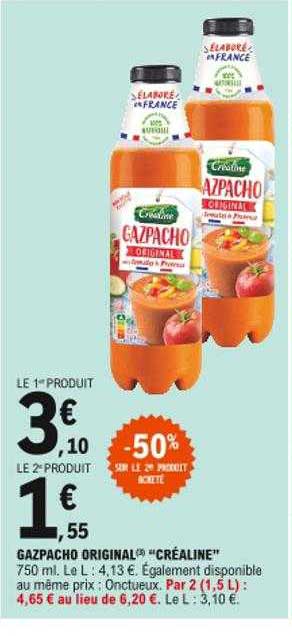Gazpacho Original "créaline"
