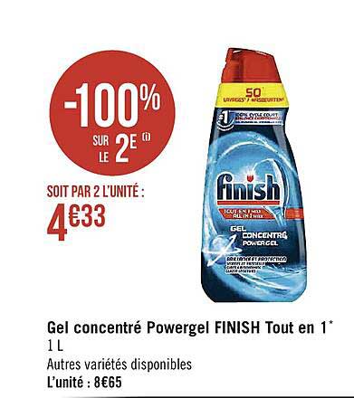 Gel Concentré Powergel Finish Tout En 1