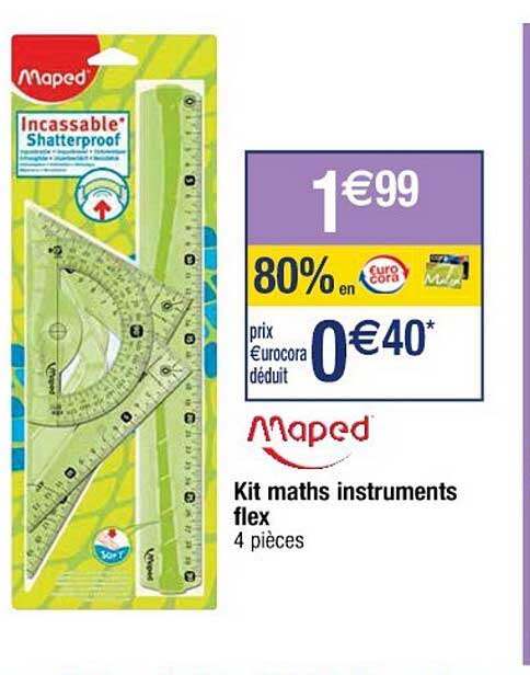 kit maths intruments flex
