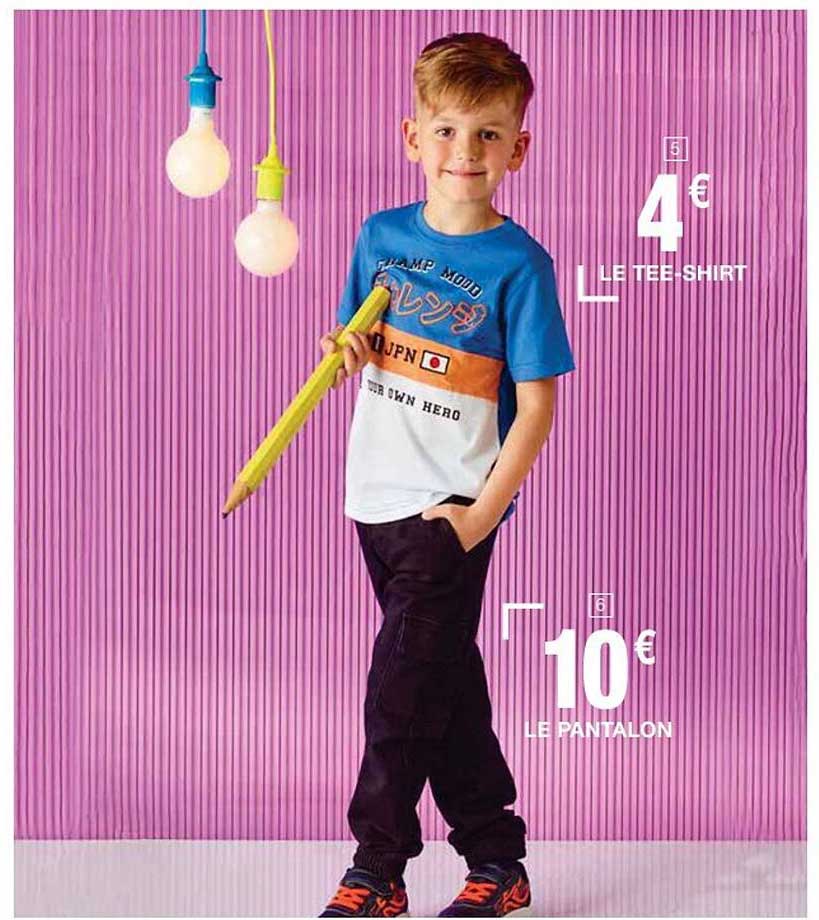 le tee-shirt, le pantalon