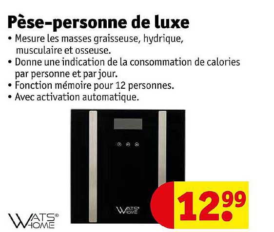 pèse-personne de luxe